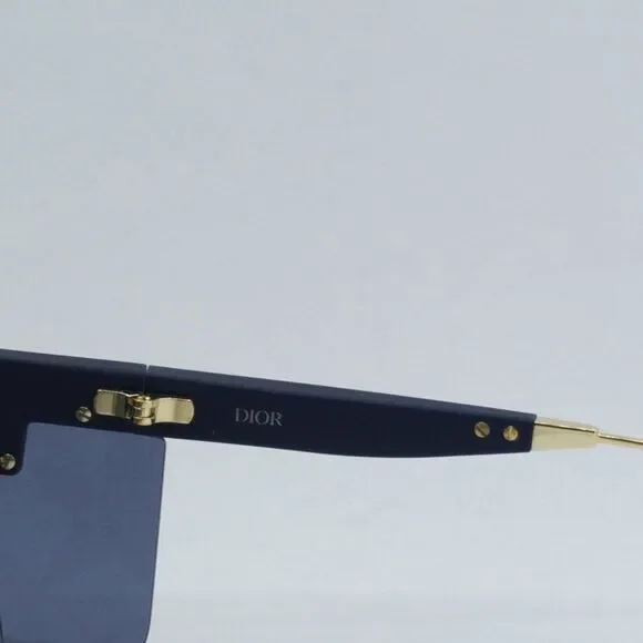 NEW DIOR DIORCLUB M1U 31B7 GOLD BLUE SUNGLASSES - Picture 7 of 13